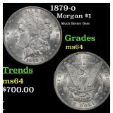 1879-o Morgan Dollar $1 Grades Choice Unc