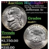 *Highlight* 2004-p Peace Medal Jefferson Nickel Ne