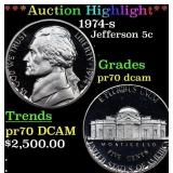 ***Auction Highlight*** 1974-s Proof Jefferson Nic