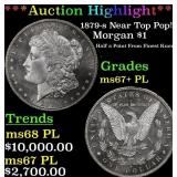 *Highlight* 1879-s Morgan Dollar Near Top Pop! $1