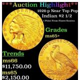 *Highlight* 1926-p Gold Indian Quarter Eagle Near