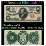 1891 "Windom Note" $2 Large Size Silver Certificat