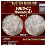 1880-cc Morgan Dollar $1 ms66+ SEGS