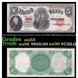 1907 "WoodChopper" $5 Large Size Legal Tender Note