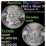 *Highlight* 1882-s Morgan Dollar Near Top Pop! $1