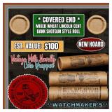 NEW! *Watchmakerï¿½s Hoard* Original Covered End Mil