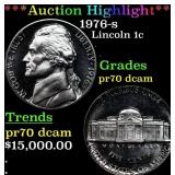 ***Auction Highlight*** 1976-s Proof Lincoln Cent