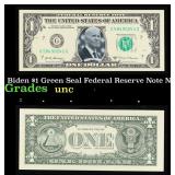 Biden Novelty 2017A $1 Federal Reserve Note $1 Gre