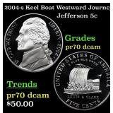 2004-s Keel Boat Proof Jefferson Nickel Westward J