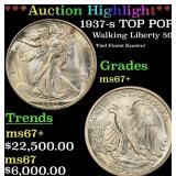 *Highlight* 1937-s Walking Liberty Half Dollar TOP