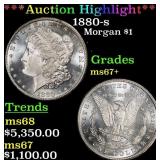 *Highlight* 1880-s Morgan Dollar $1 ms67+ SEGS (fc