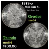 1879-o Morgan Dollar $1 Grades Choice Unc