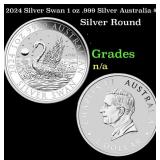 2024 Silver Swan 1 oz .999 Silver Australia $1