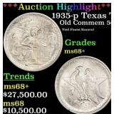 *Highlight* 1935-p Texas Old Commem Half Dollar TO