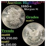 *Highlight* 1880-s Morgan Dollar $1 ms67+ SEGS (fc