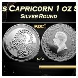 2024 Zodiac Series Capricorn 1 oz Silver Tokelau $