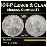 2004-P Lewis & Clark Modern Commem Dollar $1 ms70