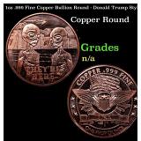 1oz .999 Fine Copper Bullion Round - Donald Trump