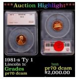 ***Auction Highlight*** 1981-s Ty 1 Proof Lincoln