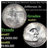 2005-p Western Waters Jefferson Nickel Westward Jo