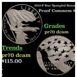 2012-P Star Spangled Banner Proof Modern Commem Do