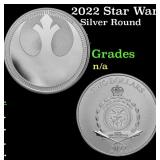 2022 Star Wars Rebel Alliance Crest 1 oz .999 Silv