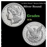 1 oz Silver Round - Morgan Dollar Style