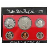 1976 United States Mint Proof Set 6 coins