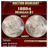 1888-s Morgan Dollar $1 ms64+ SEGS