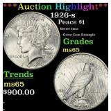 *Highlight* 1926-s Peace Dollar $1 ms65 SEGS (fc)