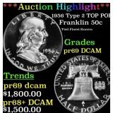 *Highlight* 1956 Type 2 Proof Franklin Half Dollar