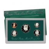 1996 United States Proof Set, 5 Coins Inside