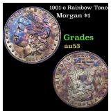 1901-o Morgan Dollar Rainbow Toned $1 Grades Selec