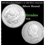 2024 Hourglass Dolphin 1 oz .999 Silver Australia