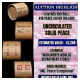 *Uncovered Hoard* - Covered End Roll - Marked "Unc