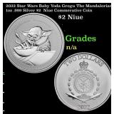 2022 Star Wars Baby Yoda Grogu The Mandalorian 1oz