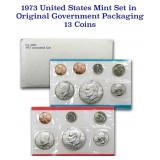 1973 United States Mint Set in the original packag