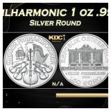 2024 Austria Philharmonic 1 oz .999 Silver Round