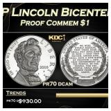 2009-P Lincoln Bicentennial Proof Modern Commem Do