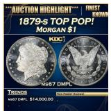 1879-s Morgan Dollar TOP POP! $1 ms67 DMPL SEGS