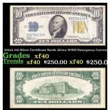 1934A $10 Silver Certificate North Africa WWII Eme