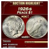 1926-s Peace Dollar $1 ms65+ SEGS