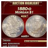 1880-o Morgan Dollar $1 ms65+ SEGS