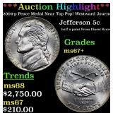 *Highlight* 2004-p Peace Medal Jefferson Nickel Ne