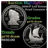 *Highlight* 2000-P Leif Ericson Proof Modern Comme