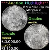 *Highlight* 1879-o Morgan Dollar Near Top Pop! $1