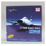 F100D Super Sabre Model Plane 1/72 Scale