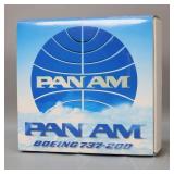 Pan AM Boeing 737-200 1:200 Scale Model Airplane