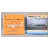 Lot of 2 1:200 Scale - Boeing 707-121 & VC-137B