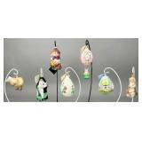 7 Easter Ornaments - Breen, Adler, Inge Glas